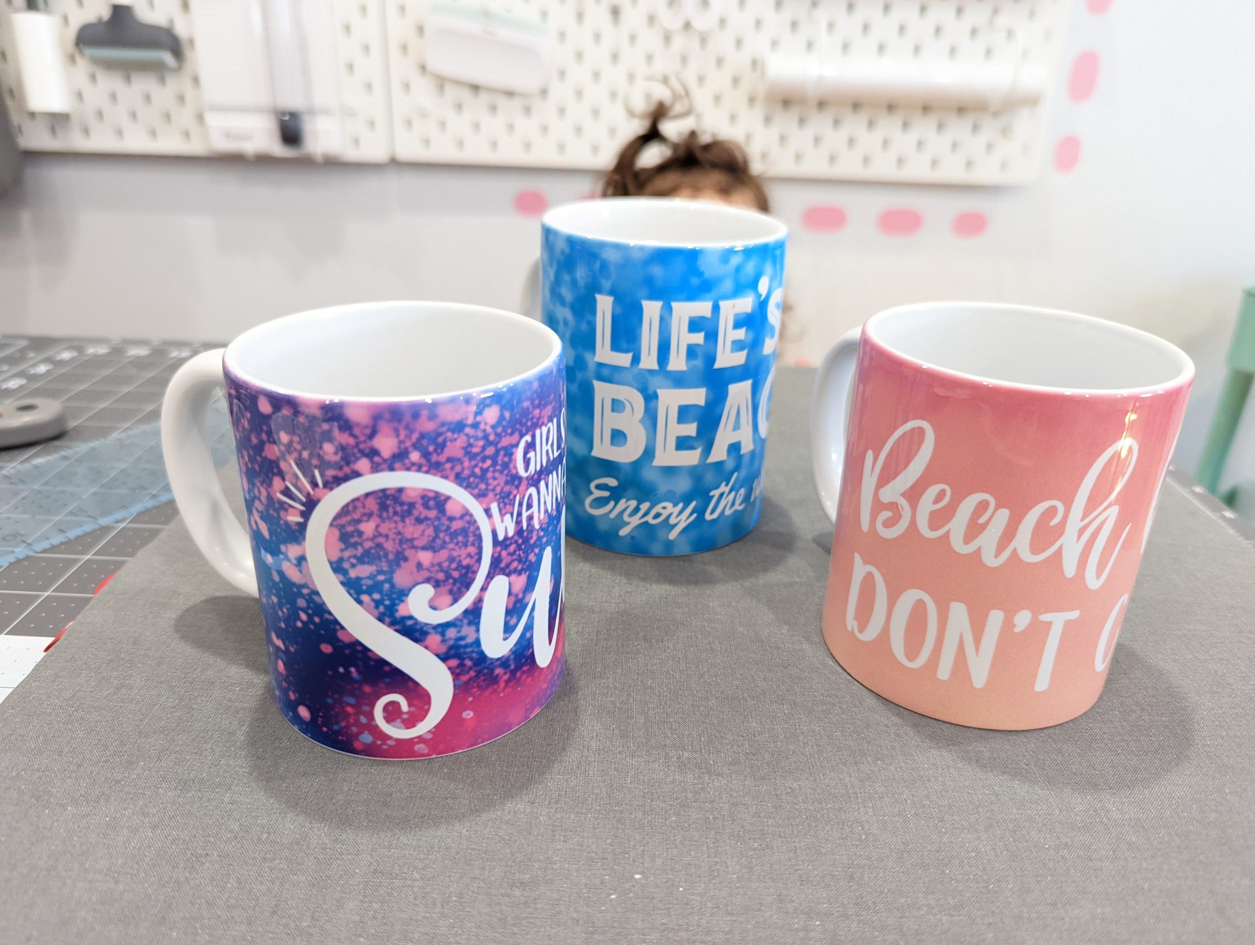 Using infusible ink pens and markers with the Cricut mug press and a  sublimation mug 
